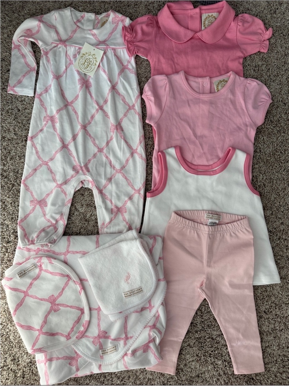 The Beaufort Bonnet Company baby girl bundle